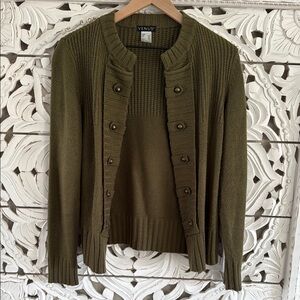 VENUS Olive Green Women's Sweater